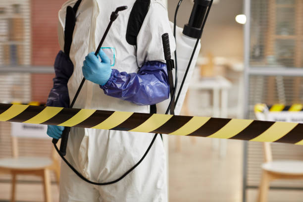 Professional Infectious Disease Decontamination technician working in Davenport, IA